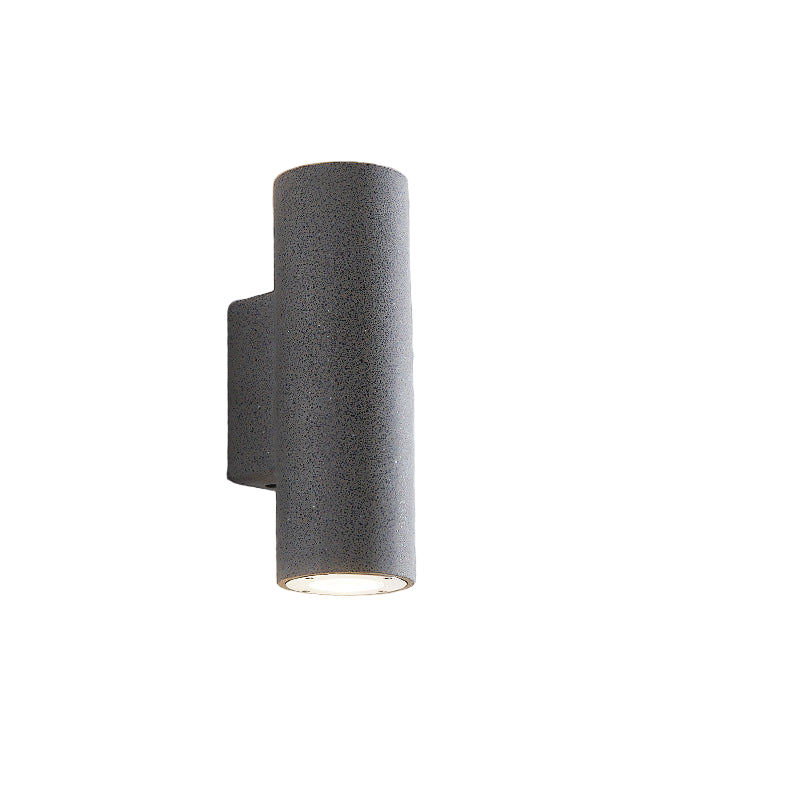 Midnight Glow Minimalist Cement Indoor Outdoor Wall Light