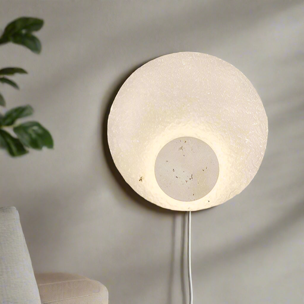 Modern Acrylic Travertine Creative Wall Lamp