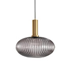 Nordic Colorful Glass Retro Pendant Light
