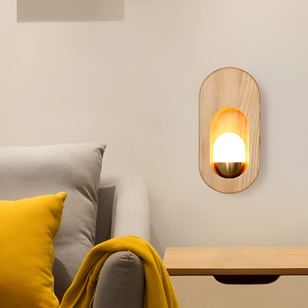 Nordic Style Egg Chaymae Wall Light