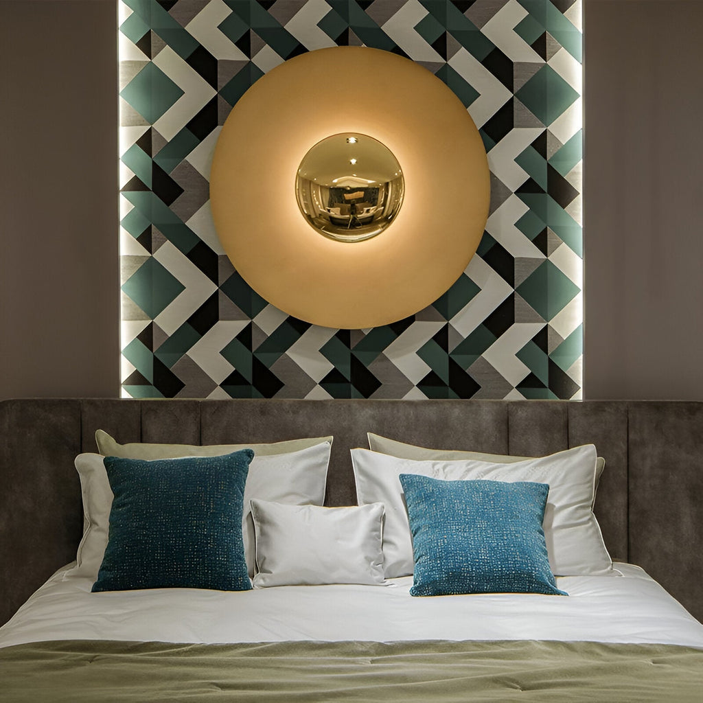 Delight Color Round Metal Wall Light