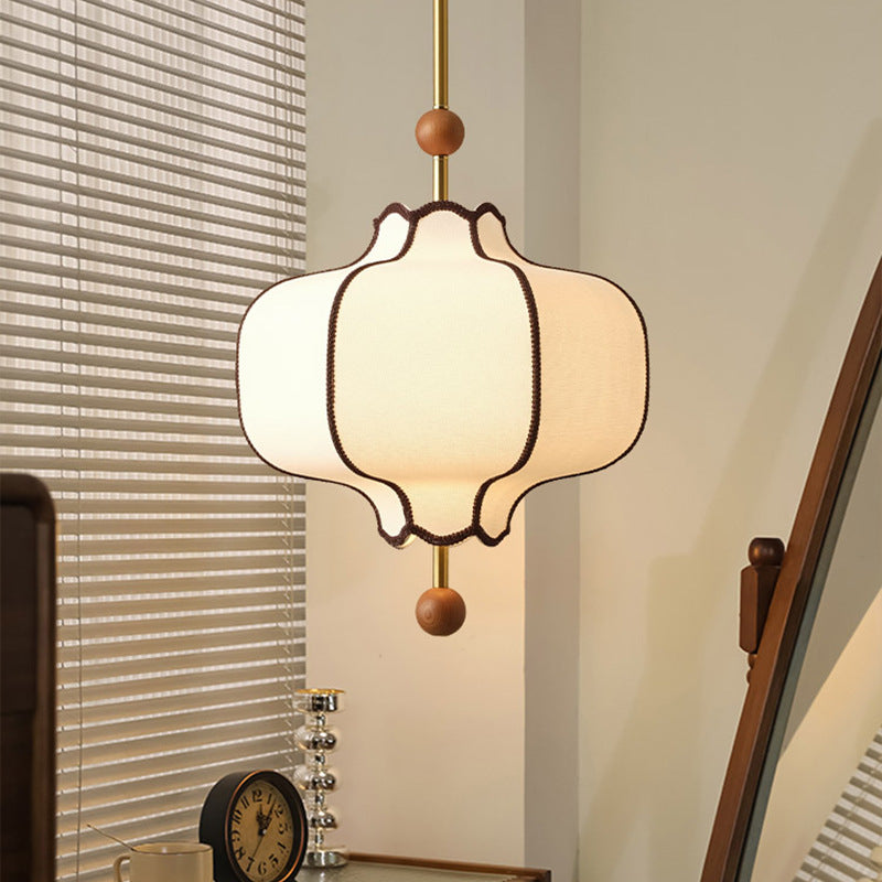 Lantern Grace Nordic Fabric Pendant Light