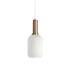 Nordic Colorful Glass Retro Pendant Light