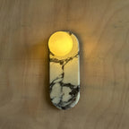 French Light Marble Luxury Minimalist Wall Light