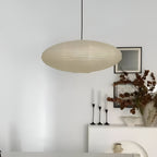 The Mist Shard Japandi Paper Pendant Light