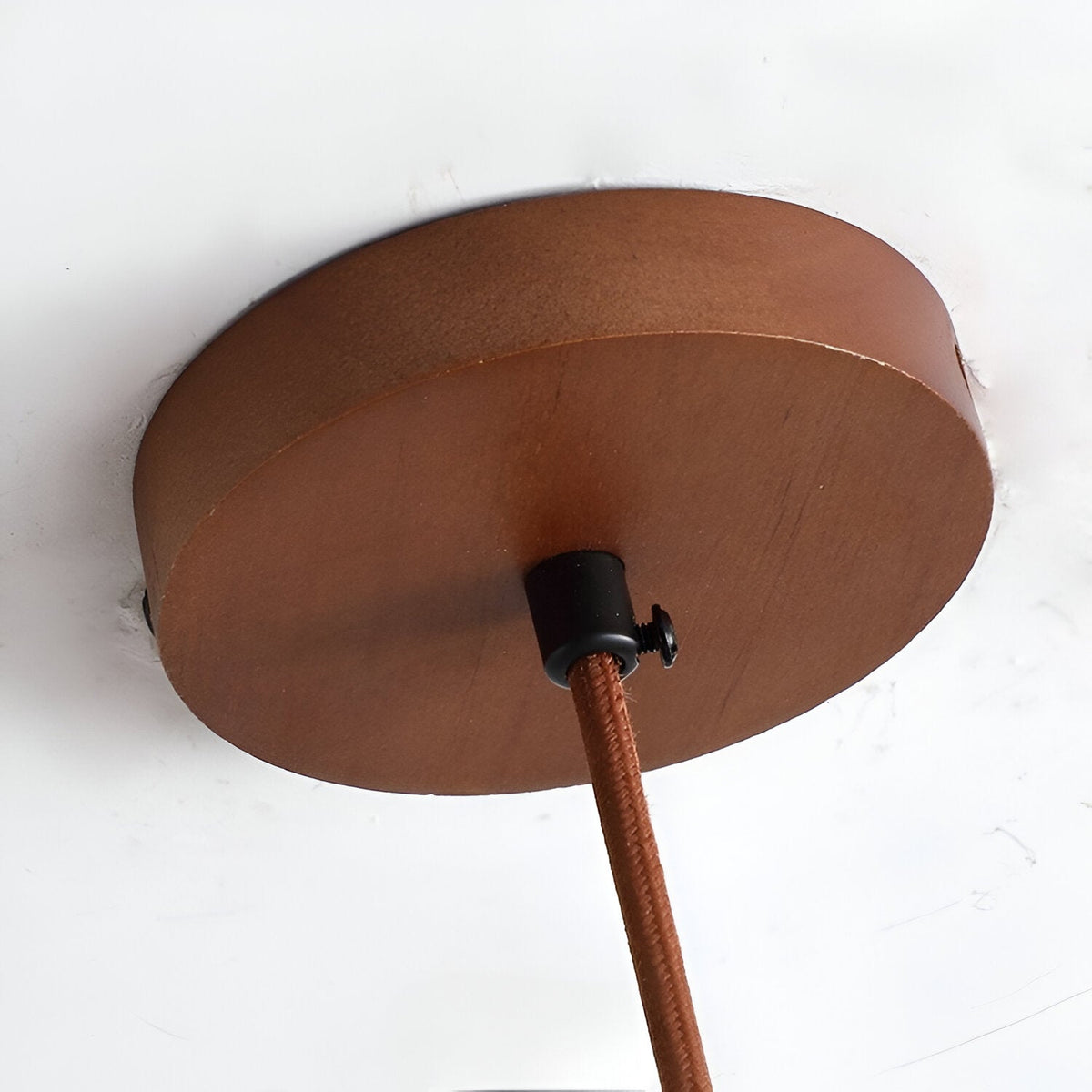 Retro Wabi-Sabi Travertine Pendant Light