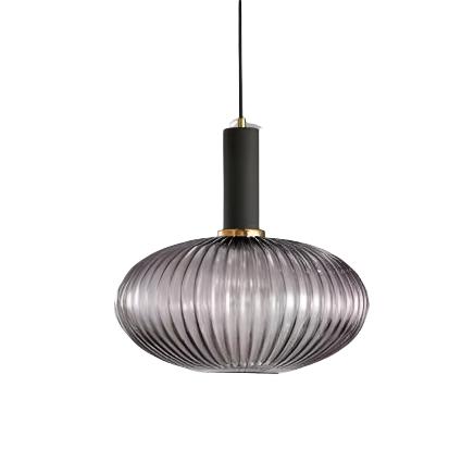 Nordic Colorful Glass Retro Pendant Light