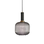 Nordic Colorful Glass Retro Pendant Light