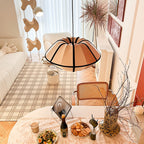 Japandi Silk Veil Pendant Light