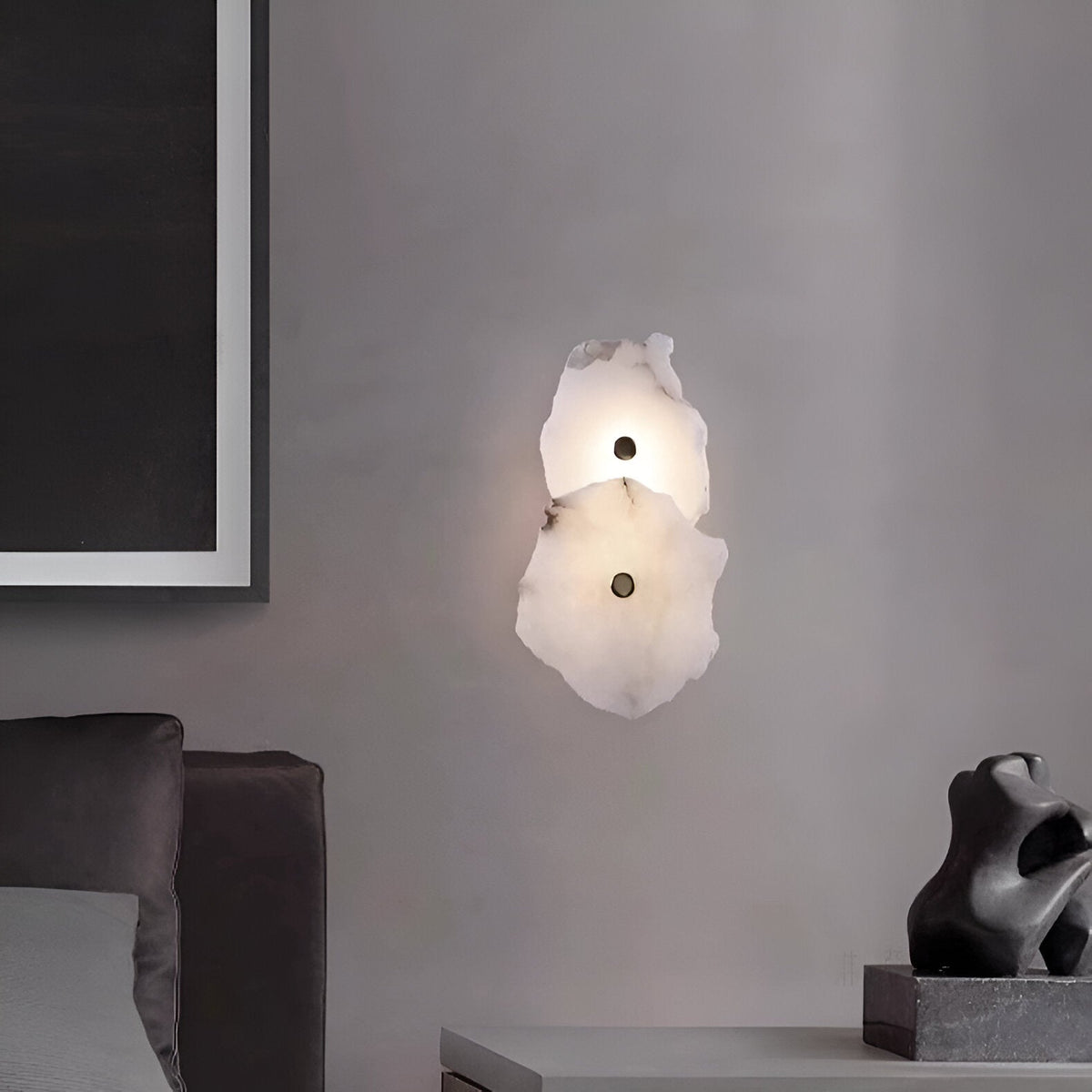 Modern Irregular Marble Minimalist Wall Light