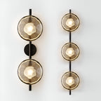 Nordic Round Design Ceto Glass Wall Light