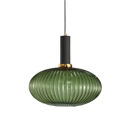Nordic Colorful Glass Retro Pendant Light