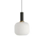 Nordic Colorful Glass Retro Pendant Light