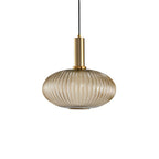 Nordic Colorful Glass Retro Pendant Light