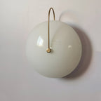 Modern Nordic Round Glass Wall Light
