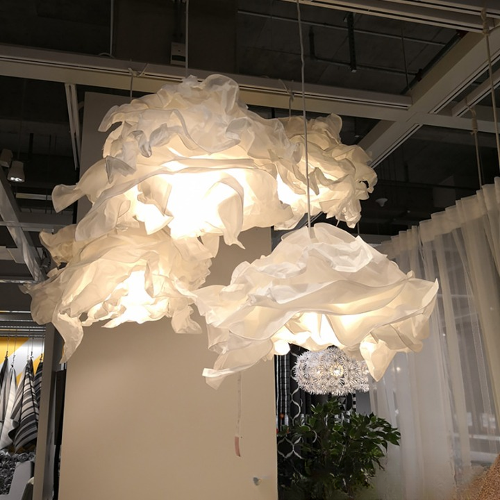 Nordic Paper Cloud Minimalist Pendant Light