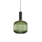 Nordic Colorful Glass Retro Pendant Light