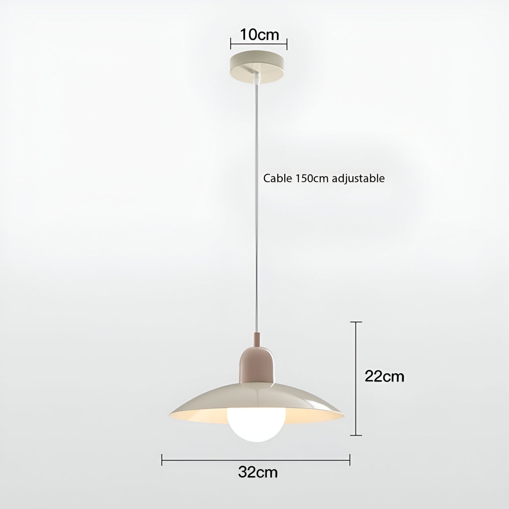 Nordic Modern Macaron Bauhaus Minimalist Pendant Light