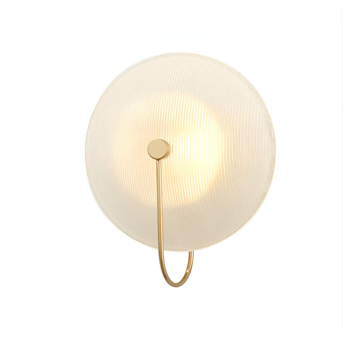 Modern Nordic Round Glass Wall Light