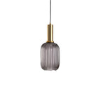 Nordic Colorful Glass Retro Pendant Light