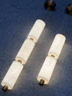 Zovarion Suspension Modern Minimalist in Alabaster