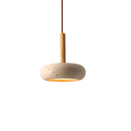 Tivoli Japandi Travertine Ceiling Lamp