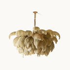 Ostrich Feather Chandeliers