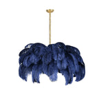 Ostrich Feather Chandeliers