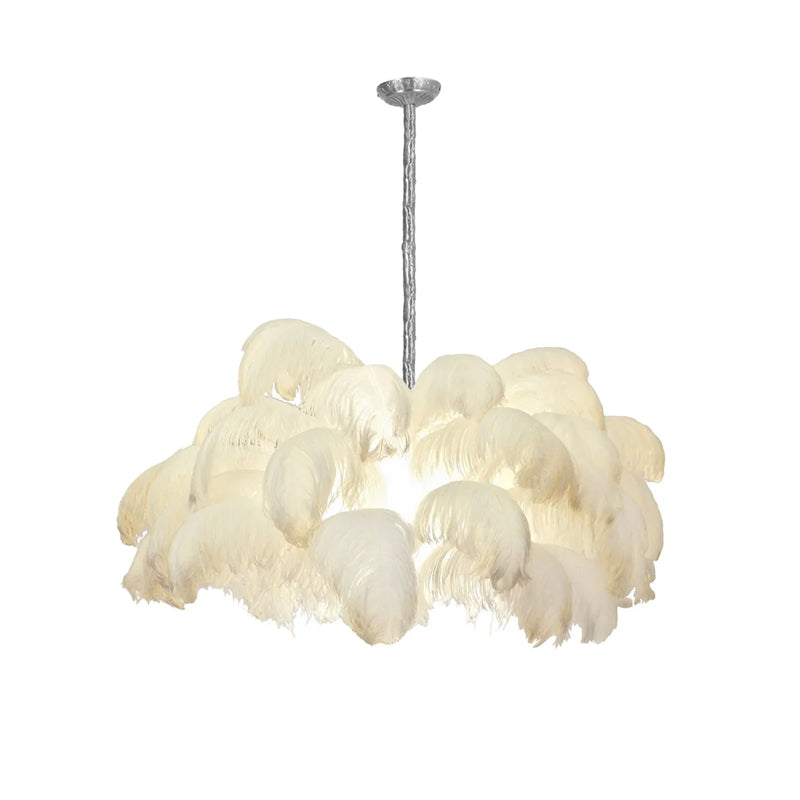 Ostrich Feather Chandeliers