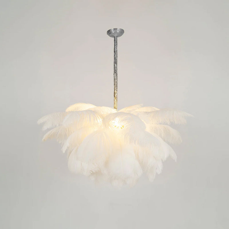 Ostrich Feather Chandeliers