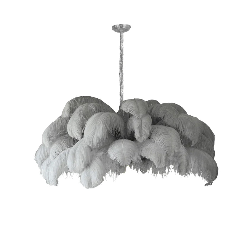 Ostrich Feather Chandeliers