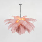 Ostrich Feather Chandeliers
