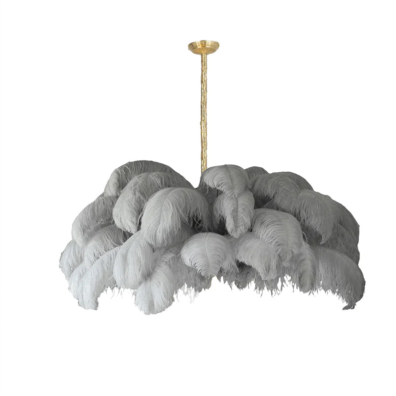 Ostrich Feather Chandeliers