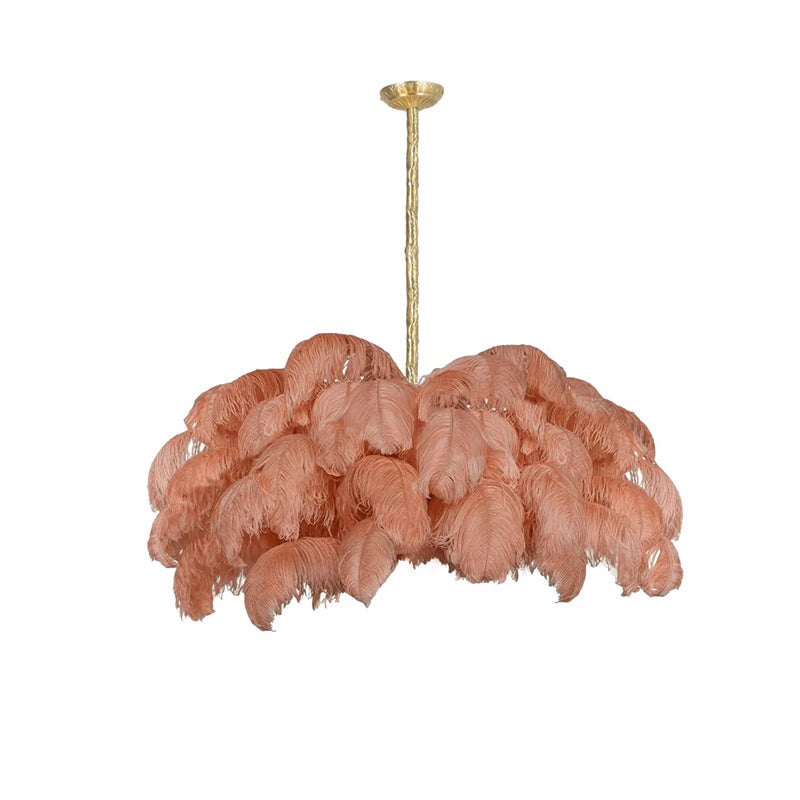 Ostrich Feather Chandeliers