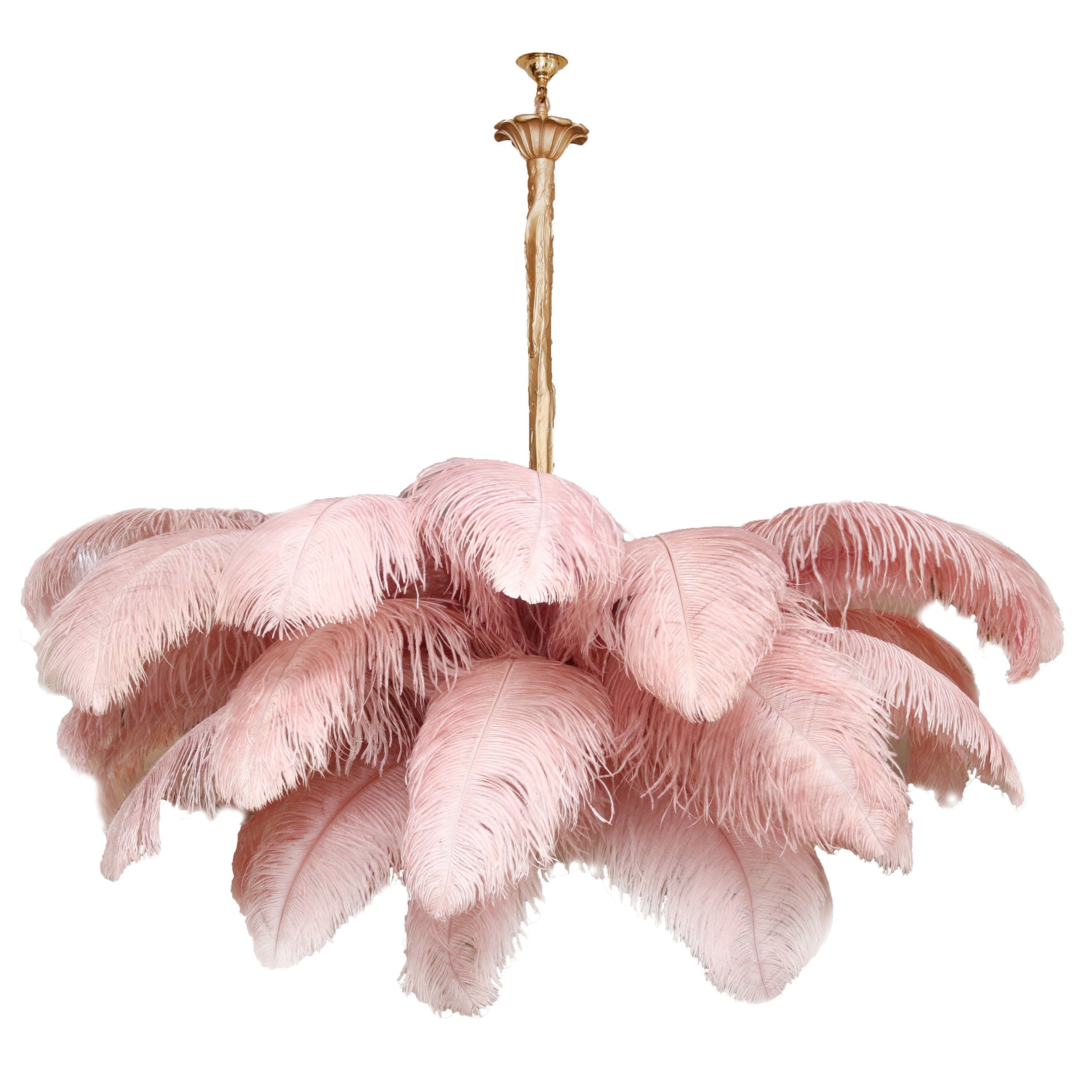 Ostrich Feather Chandeliers