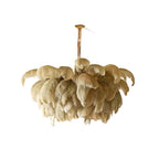 Ostrich Feather Chandeliers