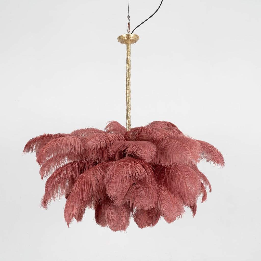Ostrich Feather Chandeliers