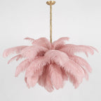 Ostrich Feather Chandeliers