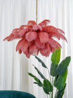 Ostrich Feather Chandeliers