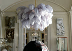 Ostrich Feather Chandeliers
