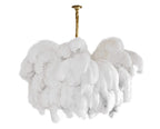 Ostrich Feather Chandeliers