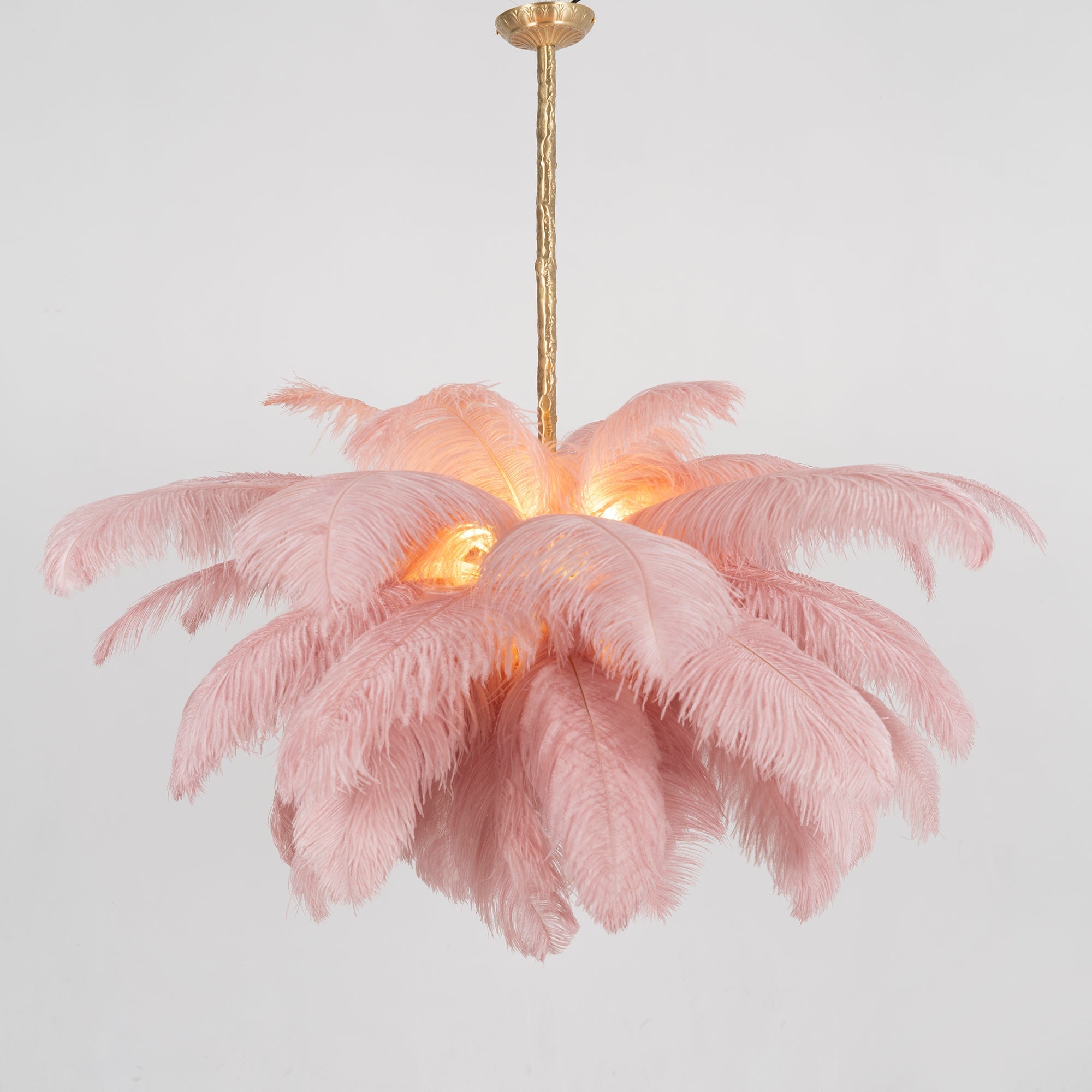 Ostrich Feather Chandeliers