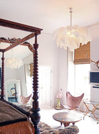 Ostrich Feather Chandeliers