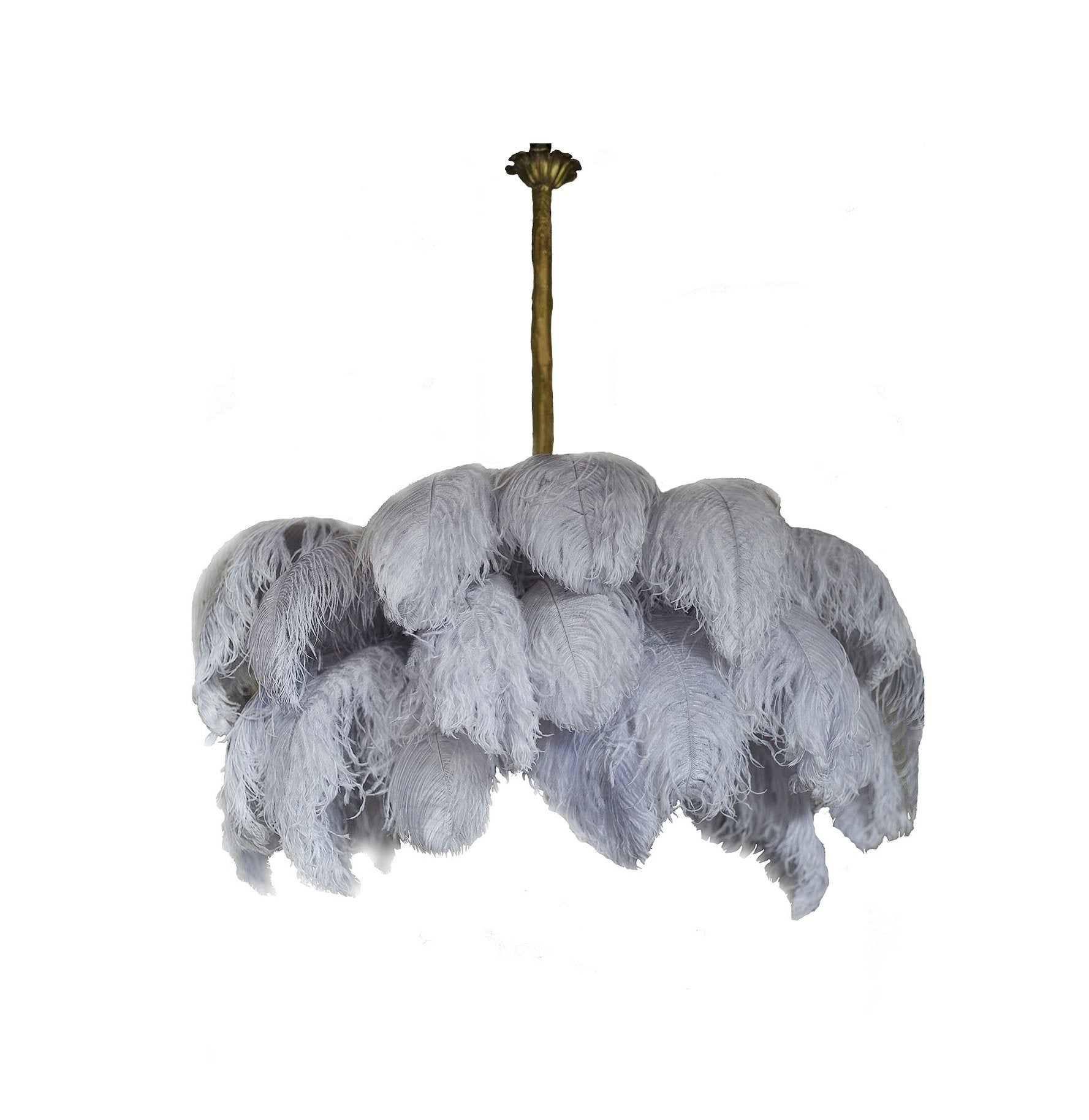 Ostrich Feather Chandeliers