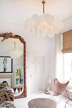 Ostrich Feather Chandeliers