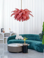 Ostrich Feather Chandeliers