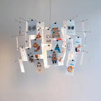 Customizable Creative Paper Chandelier