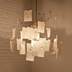 Customizable Creative Paper Chandelier