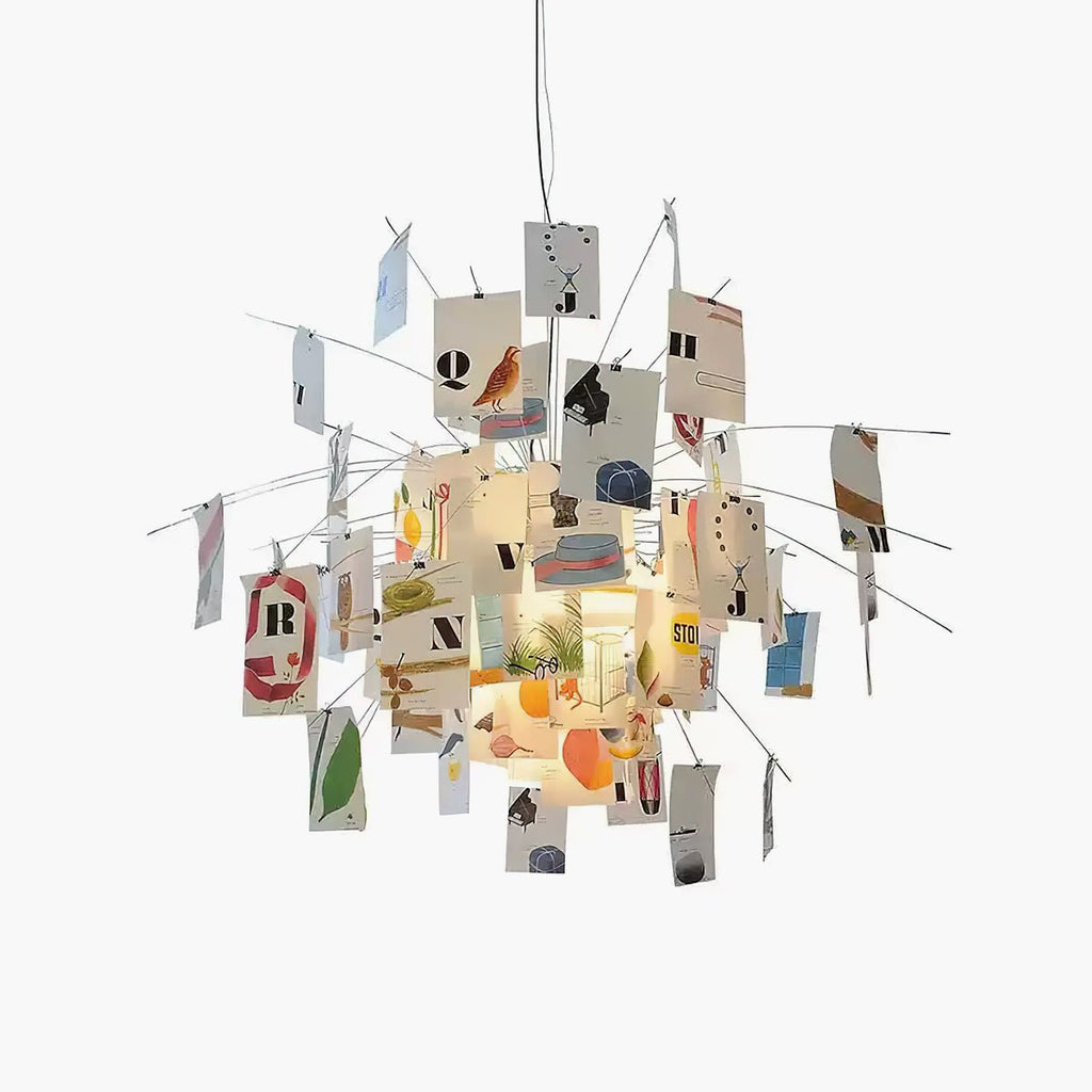 Customizable Creative Paper Chandelier