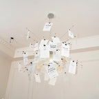 Customizable Creative Paper Chandelier